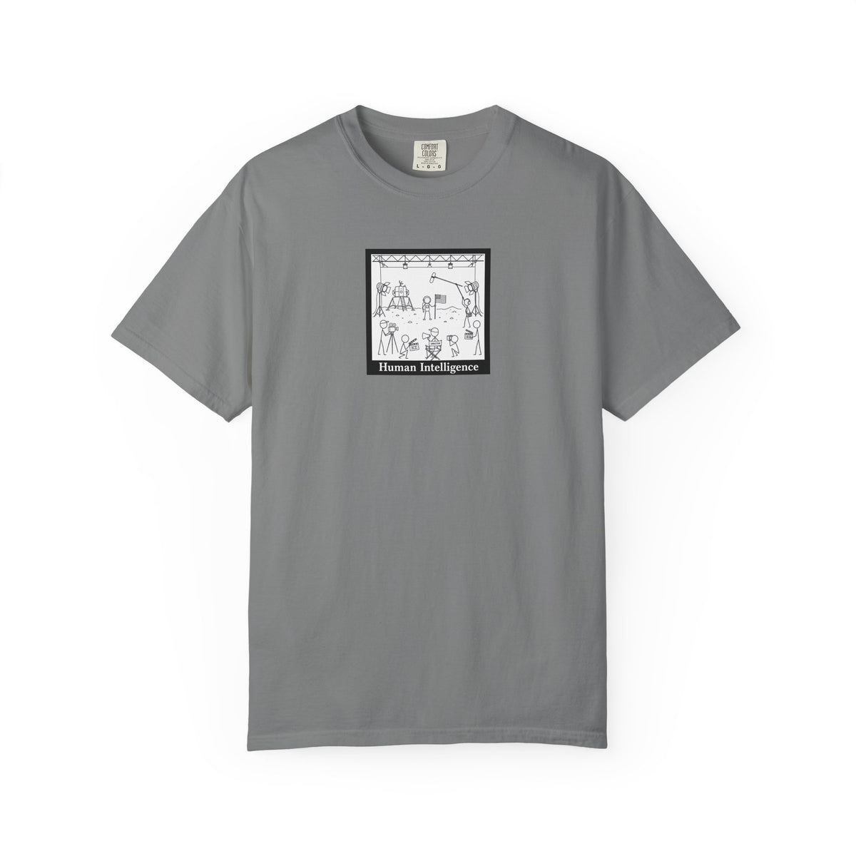 Minimalist Sketch Tee — 'Humans Into Regenerations' Graphic T-Shirt