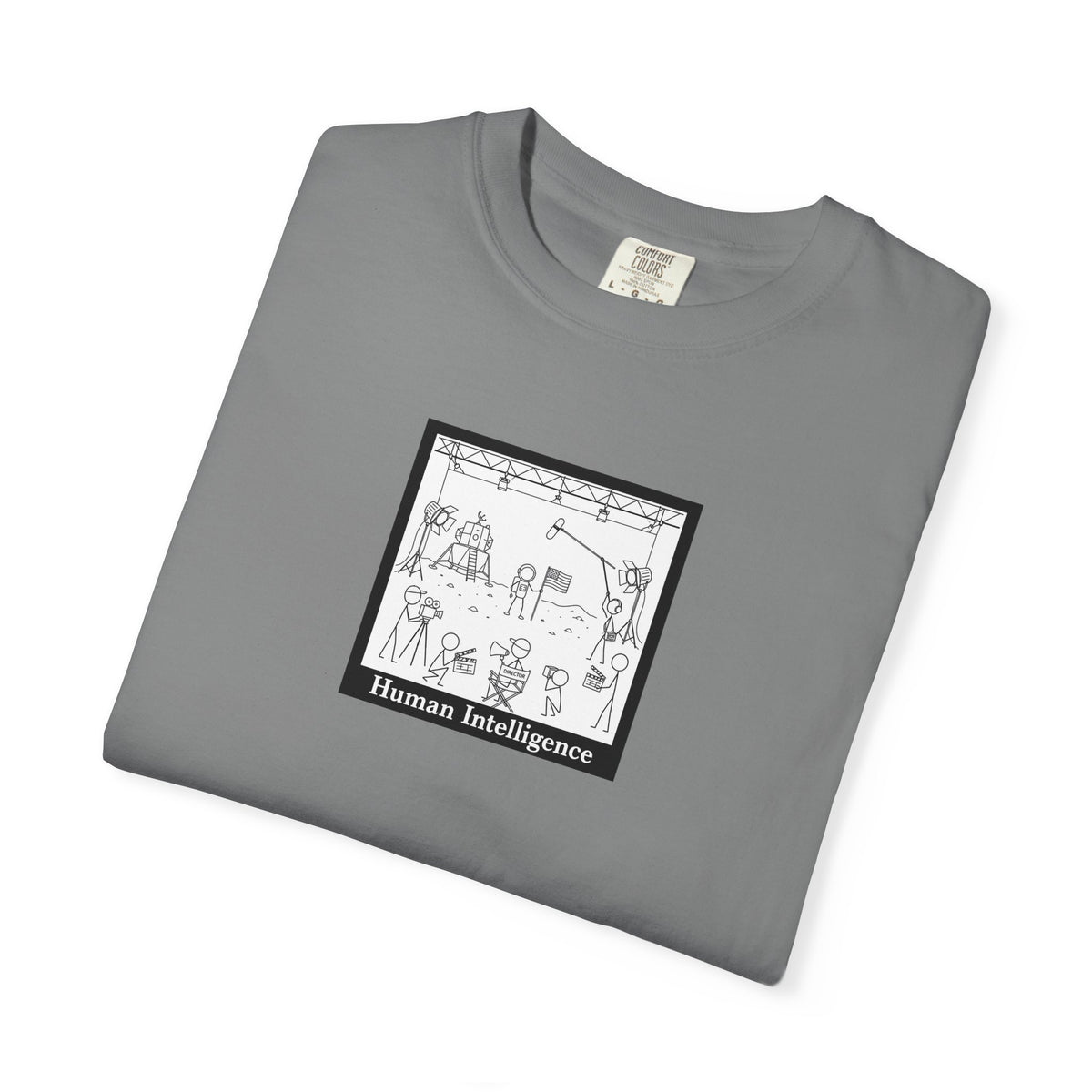 Minimalist Sketch Tee — 'Humans Into Regenerations' Graphic T-Shirt